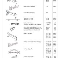 Purlin Bridging & Accessories