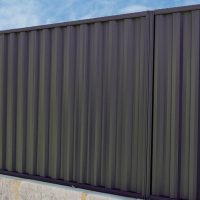 Metline / Harmony Colorbond fence panels in Colorbond