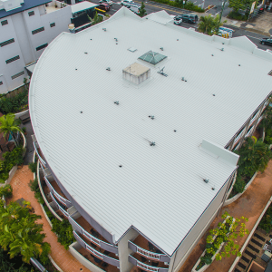 Metlok 700® Concealed Fix Roofing used on the roof of Wellington Hotel in Queensland
