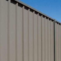 Trimclad, Trimdek fence panel in Jasper colour